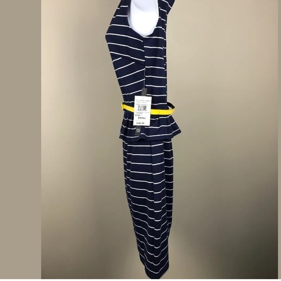 As U Wish Navy Dress Size S NWT - Picture 3 of 5